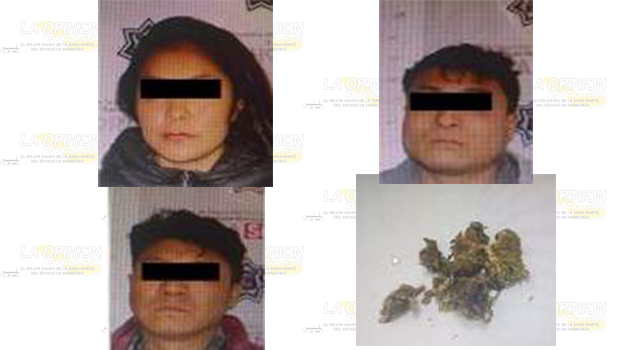 Taxista detenido con droga, junto con una mujer que agredió a la Policía