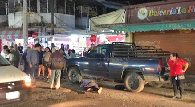 Cafre atropella y abandona a su suerte a peatón en zona centro de Naranjos