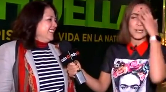 Video: “Gracias por abrirnos las piernas”, reportera se equivoca en vivo