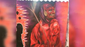 Feligreses borran "Tlajana", aseguran que el mural atrajo la violencia a Zozocolco