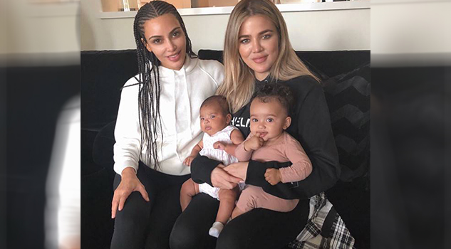 Khloé Kardashian defiende a Kim ante los comentarios de que Chicago no es su hija biológica