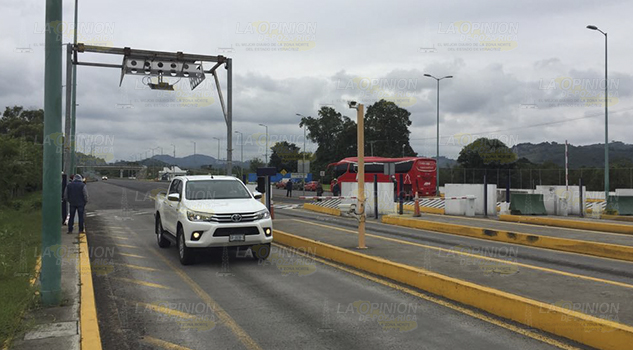 Abrirán casetas de peaje en su totalidad de la Mex-Tux