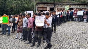 Habitantes de Zozocolco exigen seguridad, mediante marcha por la muerte de estudiante