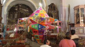Embellecen el atrio de la iglesia de San Miguel Arcángel; el presupuesto si va a llegar
