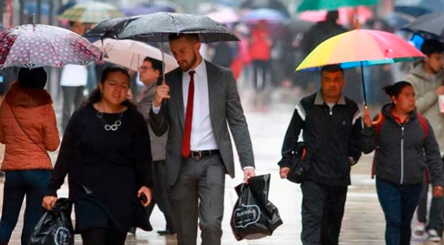Pronostican lluvias en gran parte del país