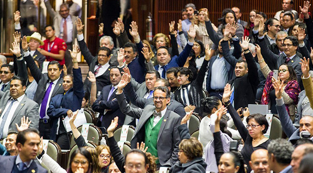Cámara de diputados aprueba creación de la Guardia Nacional