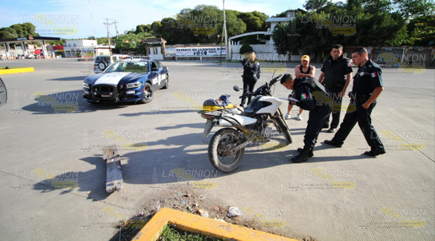 Aseguran a conductor que se dio a la fuga tras chocar en la carretera Poza Rica–Tihuatlán