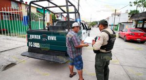 Desvalijan taxi en el fraccionamiento Kawatzin Desvalijan taxi en el fraccionamiento Kawatzin