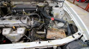 Desvalijan taxi en el fraccionamiento Kawatzin Desvalijan taxi en el fraccionamiento Kawatzin