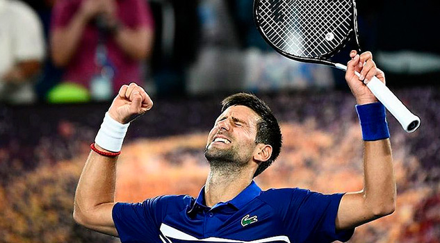 Djokovic llegó a Semifinales de Australia sin desgastarse; Nishikori abandonó Djokovic llegó a Semifinales de Australia sin desgastarse; Nishikori abandonó