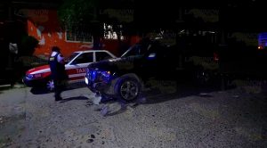 Ebrio ruletero provoca choque en Papantla Ebrio ruletero provoca accidente en Papantla