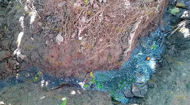 Escurrimiento de aguas negras afecta a familias en Polutla Escurrimiento de aguas negras afecta a familias en Polutla