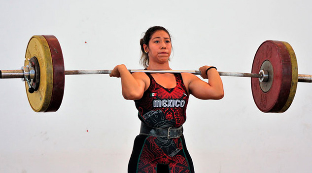 Exitoso test evaluatorio de levantamiento de pesas en la Arena Veracruz Exitoso test evaluatorio de levantamiento de pesas en la Arena Veracruz