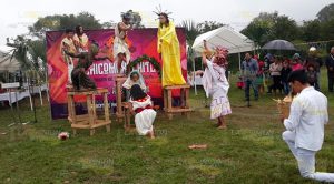 Inicia Festival Chicomexochitl en la comunidad de Aguacate Vinazco Inicia Festival Chicomexochitl en la comunidad de Aguacate Vinazco