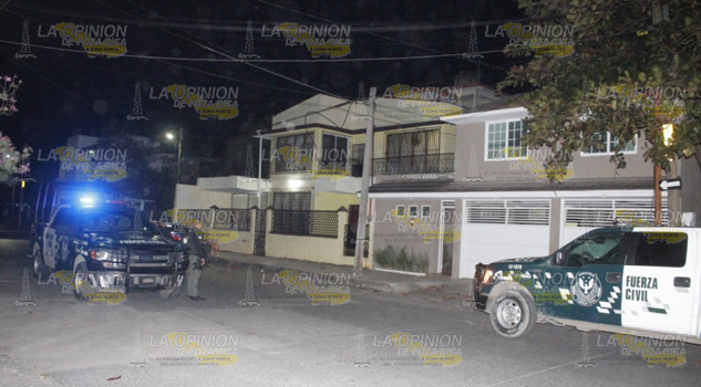 Ruidos extraños causa movilización policiaca en la colonia cazones, fuerza Civil acude al auxilio