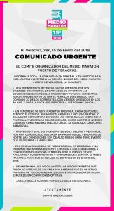 Medio Maratón de Veracruz cambia de fecha
