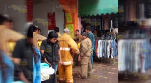 Negocio de ropa a punto de incendiarse en Villa Independencia Negocio de ropa a punto de incendiarse en Villa Independencia