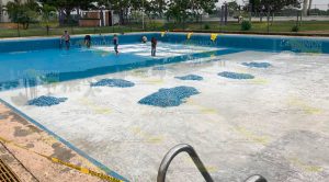 Olvidada la unidad deportiva en Tuxpan Olvidada la unidad deportiva en Tuxpan