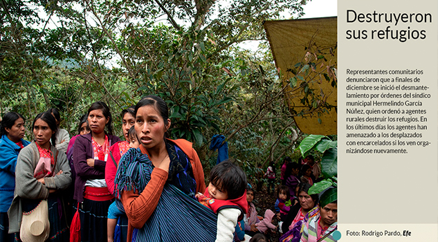 Vivieron 3 meses en chozas; ahora ni eso: hay 2 mil desplazados a su suerte en Chalchihuitán, Chiapas