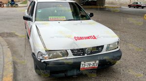 Particular le cortó la circulación a un taxi Particular le cortó la circulación a un taxi
