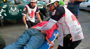 Presunto ladrón intenta huir y se lesiona con su propia arma Presunto ladrón intenta huir y se lesiona con su propia arma