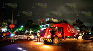 Provoca carambola en la 27 de Septiembre Provoca carambola en la 27 de Septiembre