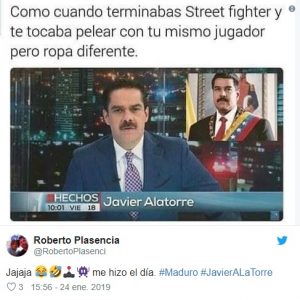 Se burlan de Javier Alatorre por parecido con Nicolás Maduro