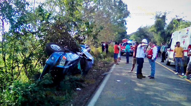 Se duplica cifra de accidentes en la ruta Naranjos - Chontla Se duplica cifra de accidentes en la ruta Naranjos Chontla