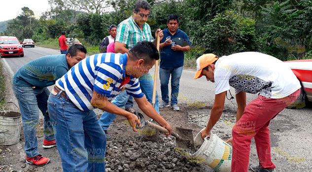 Taxistas y habitantes del Chote, ponen el ejemplo Taxistas y habitantes del Chote, ponen el ejemplo