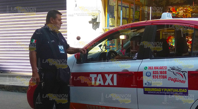 Vigilan al transporte público de Tuxpan Vigilan al transporte público de Tuxpan
