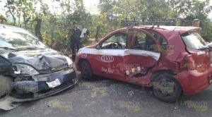 Fuerte accidente en Agua Dulce