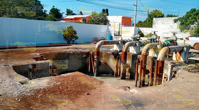 Inician la rehabilitación de cárcamo de bombeo