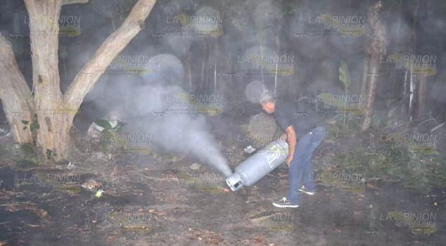 Mal estado de cilindros ocasiona fugas de gas en Tlapacoyan