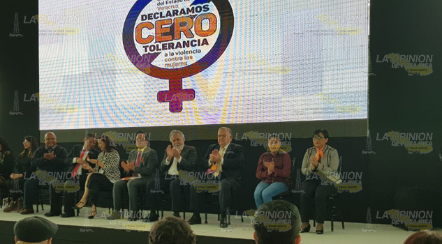 Evento Cero Tolerancia a la violencia contra mujeres y niñas en Xalapa