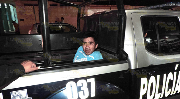 Sujeto, cuando toma, se convierte en ladrón
