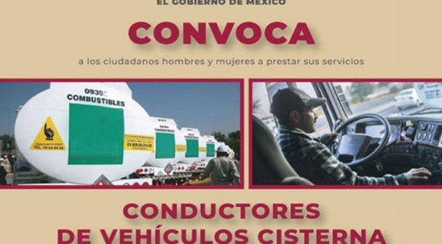 Se buscan choferes de pipas para distribuir gasolina
