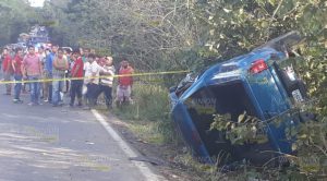 Muere niño en trágico accidente, en la carretera Naranjos-Chontla