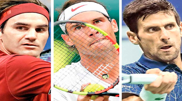 Veteranos dominan el tenis