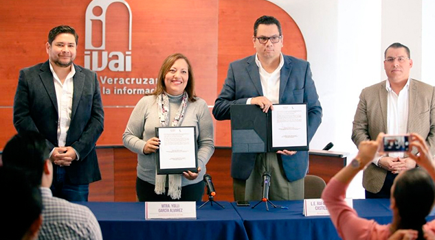 Invedem e IVAI impulsarán transparencia y sistemas de anticorrupción en municipios de Veracruz