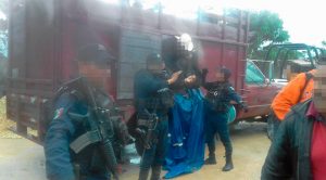 Rescatan a 39 migrantes al sur de Veracruz