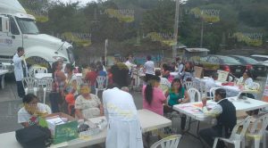 Abarrotan módulos de la segunda brigada itinerante en Coxquihui y Chumatlán Abarrotan módulos de la segunda brigada itinerante en Coxquihui y Chumatlán