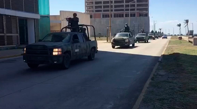 Arriban fuerzas federales a Coatzacoalcos para reforzar seguridad Arriban fuerzas federales a Coatzacoalcos para reforzar seguridad