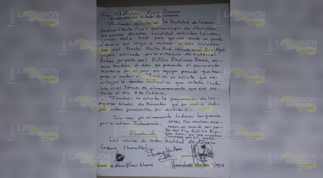 Personal de CONAGUA realizó un recorrido en el río Ajajalpan para tomar evidencia e investigar la licitación para la explotación del material petreo
