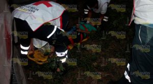Cinco personas lesionadas en accidente sobre el tramo Pánuco - Tempoal Cinco personas lesionadas en accidente sobre el tramo Pánuco - Tempoal