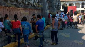 Desaloja a comerciantes instalados en pleno centro de Papantla Desaloja a comerciantes instalados en pleno centro de Papantla