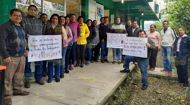 Docentes Cecytev prometen huelga Docentes Cecytev prometen huelga
