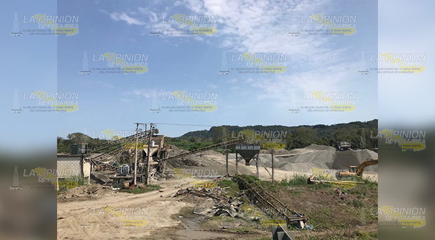 Quieren fuera a trituradora, por afectaciones en sus parcelas