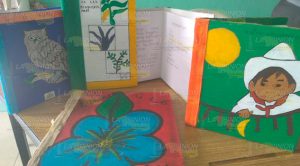 Expondrán libros, pintados y dibujados a mano por maestros de Espinal