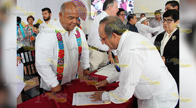 Fortalecen a los municipios, INAFED celebra convenio