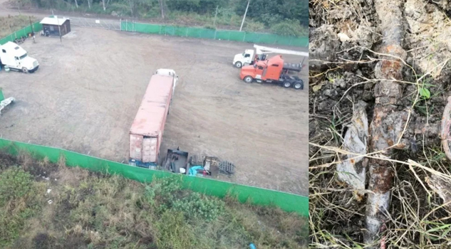 En Tamaulipas encuentran una "ordeña" subacúatica